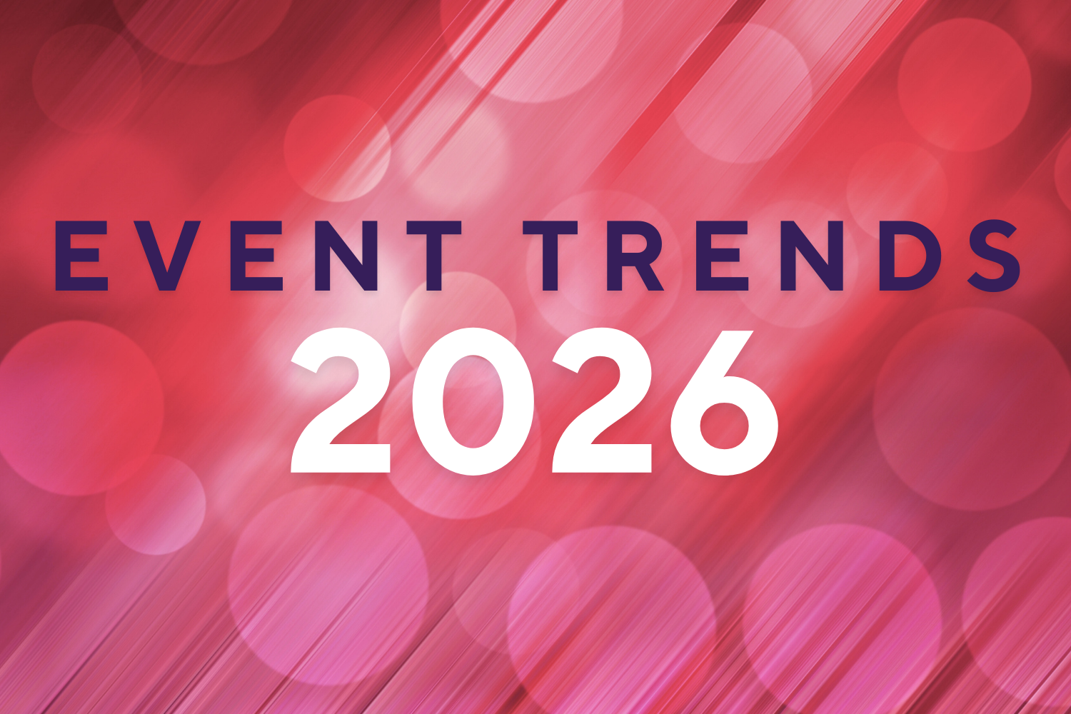 Event trends 2026: designing simpler, smarter business events 